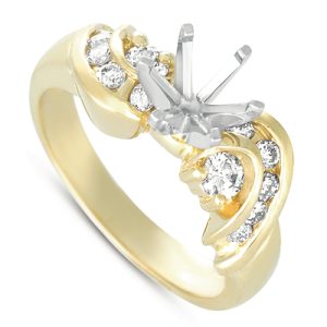 Yellow Gold Engagement Ring