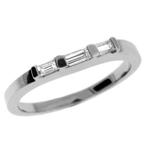 White Gold Matching Band