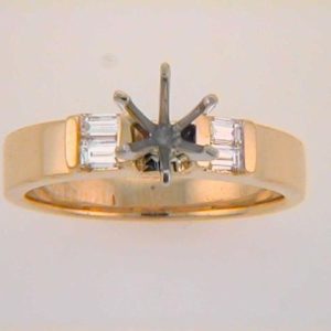 Yellow Gold Engagement Ring