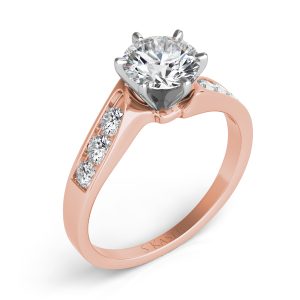 Rose Gold Engagement Ring