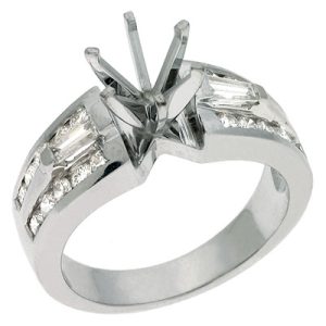 White Gold Engagement Ring