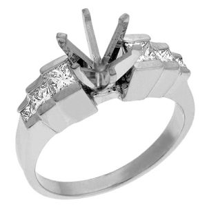 White Gold Engagement Ring