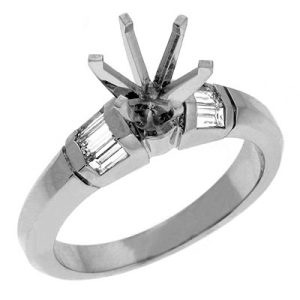 White Gold Engagement Ring