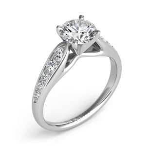 Palladium Engagement Ring