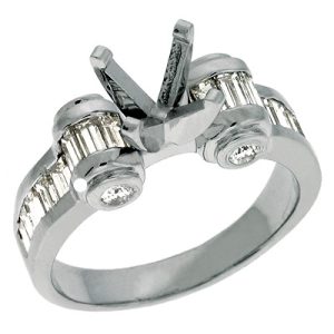 White Gold Engagement Ring