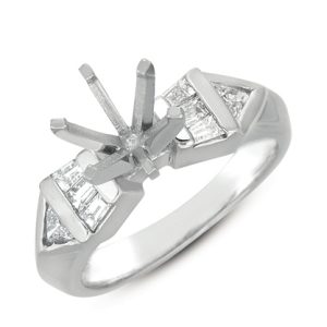 White Gold Engagement Ring