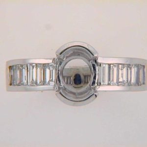 Palladium Engagement Ring