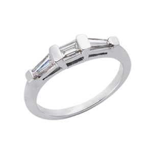 White Gold Matching Band