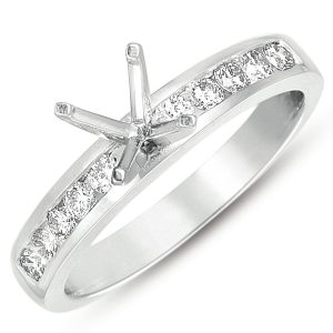 White Gold Engagement Ring