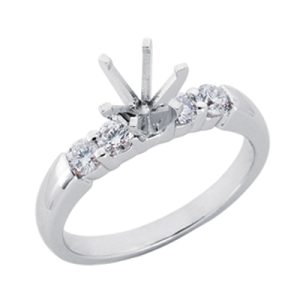 White Gold Engagement Ring