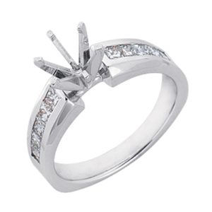 White Gold Engagement Ring