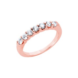 Rose Gold Diamond Band
