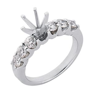 White Gold Engagement Ring