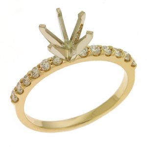 Yellow Gold Engagement Ring