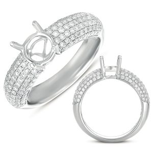 White Gold Engagement Ring