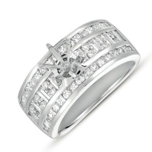 White Gold Engagement Ring