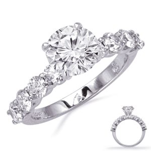 White Gold Engagement Ring