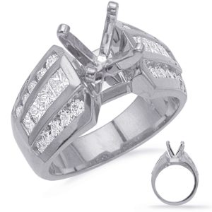 White Gold Engagement Ring
