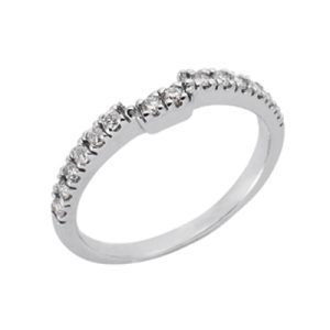White Gold Matching Band