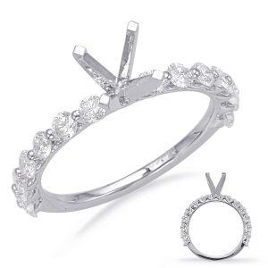 White Gold Engagement Ring