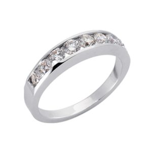 White Gold Matching Band