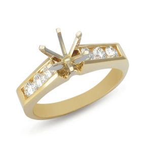 Yellow Gold Engagement Ring