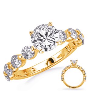 Yellow Gold Engagement Ring