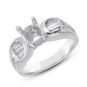 White Gold Engagement Ring