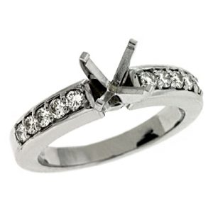 White Gold Engagement Ring
