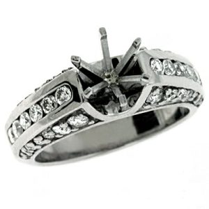 White Gold Engagement Ring