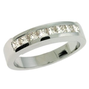 Matching Band In White Gold