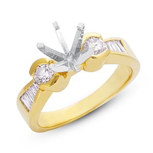 Yellow Gold Engagement Ring