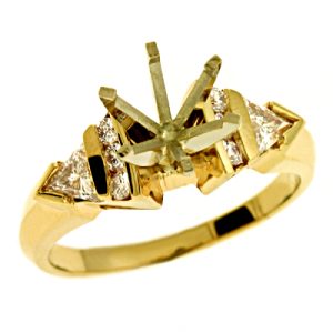 Yellow Gold Engagement Ring