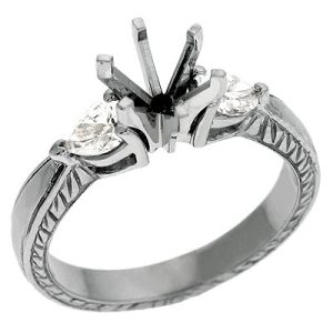 White Gold Engagement Ring
