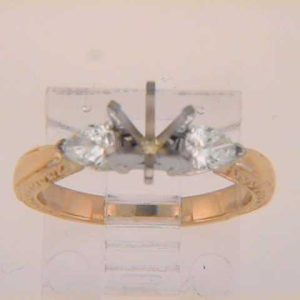 Yellow Gold Engagement Ring