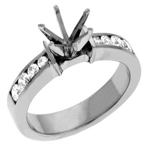 White Gold Engagement Ring