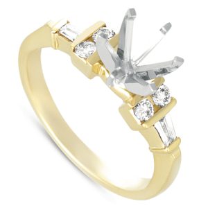 Yellow Gold Engagement Ring