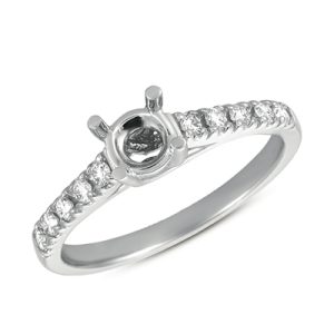 White Gold Engagement Ring