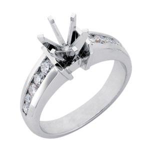 White Gold Engagement Ring