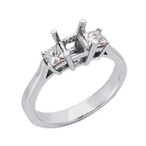 White Gold Engagement Ring