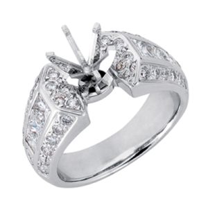 White Gold Engagement Ring