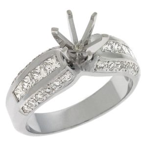 White Gold Engagement Ring