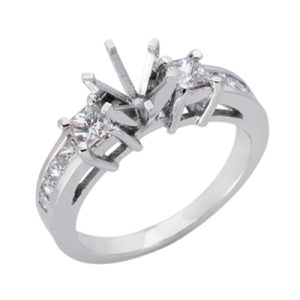 White Gold Engagement Ring