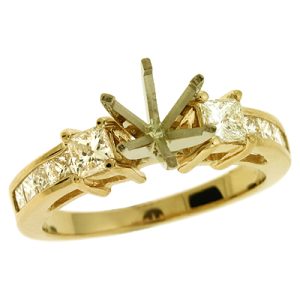 Yellow Gold Engagement Ring