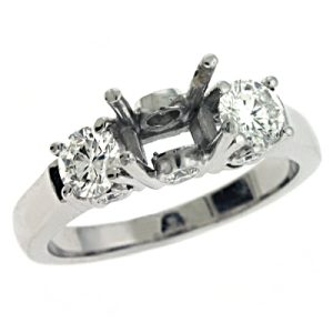 White Gold Engagement Ring