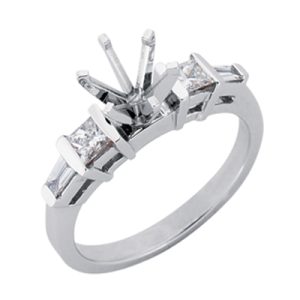 White Gold Engagement Ring