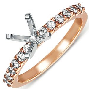 Rose Gold Engagement Ring