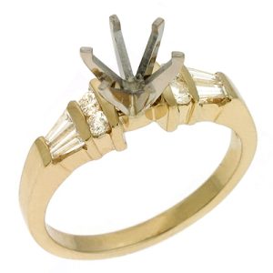 Yellow Gold Engagement Ring