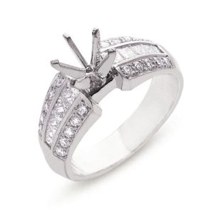 White Gold Engagement Ring