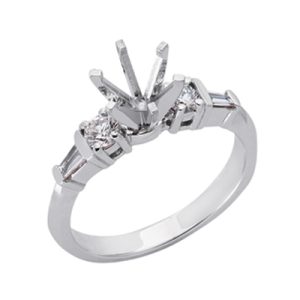 White Gold Engagement Ring